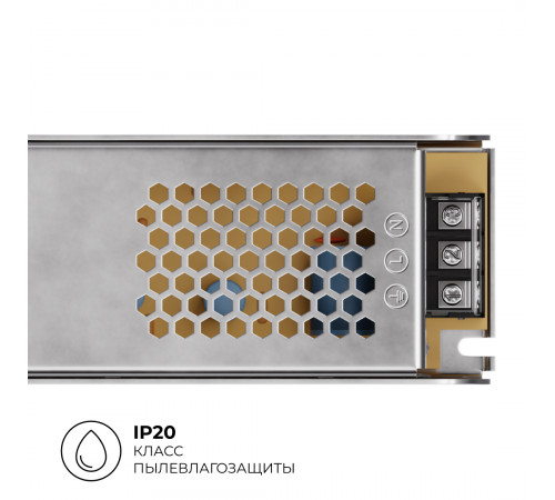 Блок питания Apeyron 24В, 200Вт, 170-264В, 8,3А, IP20 03-158 Блок питания Apeyron 24В, 200Вт, 170-264В, 8,3А, IP20 03-158