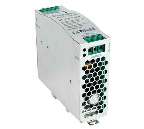 Трансформатор электронный на DIN-рейку Feron LB008 120W 24V IP20 52135