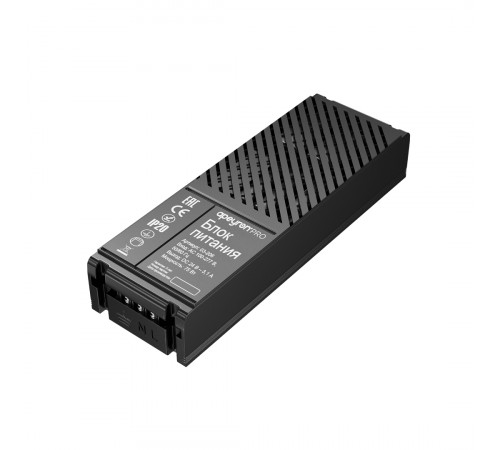 Блок питания Apeyron Pro 24В, 75Вт, 100-277В, 3,1А,IP20 03-206