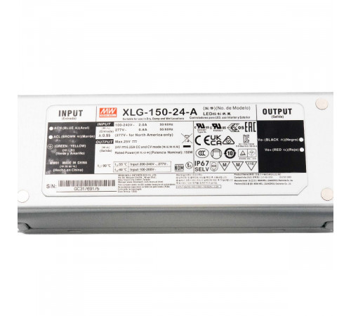 Блок питания для светодиодной ленты Favourite 150Вт DC24В 4А IP67 2001-DC-200 Блок питания для светодиодной ленты Favourite 150Вт DC24В 4А IP67 2001-DC-200