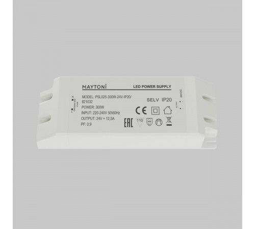 Источник напряжения Maytoni Led Strip PSL025 24В 300Вт IP20 821032