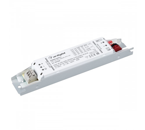 Блок питания Arlight ARJ-LG-60-LINEAR-PFC-HV (60W, 40-220V, 0.2-0.35A) (IP20 Металл) 047430