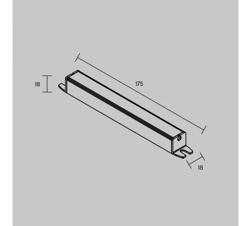 Блок питания Maytoni Led Strip PSL003 24В 24Вт IP20 821027