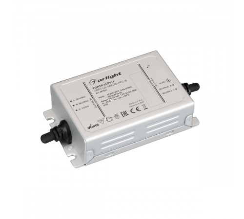 Блок питания Arlight ARPJ-LG-562230-PFC-B (80W, 25-56V, 1.07-2.23A) (IP67 Металл) 057531