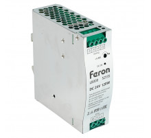 Трансформатор электронный на DIN-рейку Feron LB008 120W 24V IP20 52135