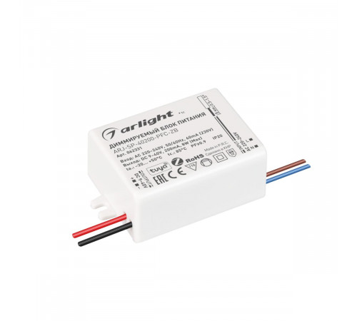 Блок питания Arlight ARJ-SP-40200-PFC-ZB (8W, 9-40V, 200mA) (IP20 Пластик) 062331