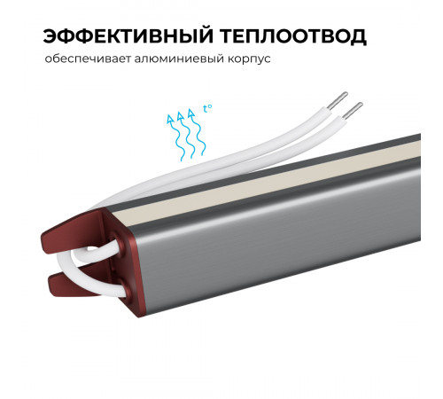 Блок питания Apeyron 24В 36Вт 200-264В 1,5А IP67 03-187 Блок питания Apeyron 24В 36Вт 200-264В 1,5А IP67 03-187