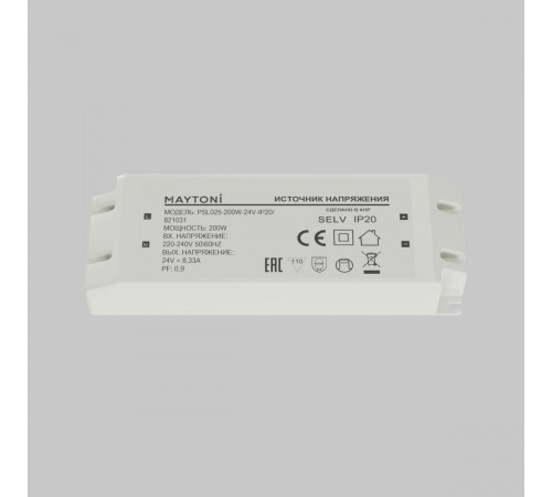 Источник напряжения Maytoni Led Strip PSL025 24В 200Вт IP20 821031