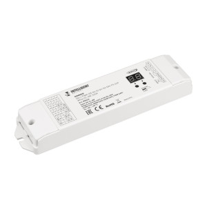 Универсальный 5-канальный диммер для светодиодной ленты Arlight DALI-PWM-105-82-1G-SH-D2-DRI-PS-SUF White (12-48V, 5x3A) (IARL, IP20 Пластик) 050431