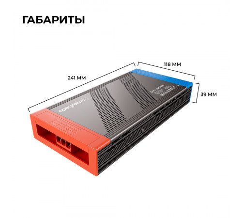 Блок питания Apeyron PRO 24В, 1000Вт, 170-265В, 41,7А, IP20 03-222