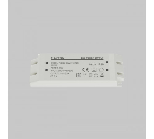 Источник напряжения Maytoni Led Strip PSL025 24В 60Вт IP20 821029