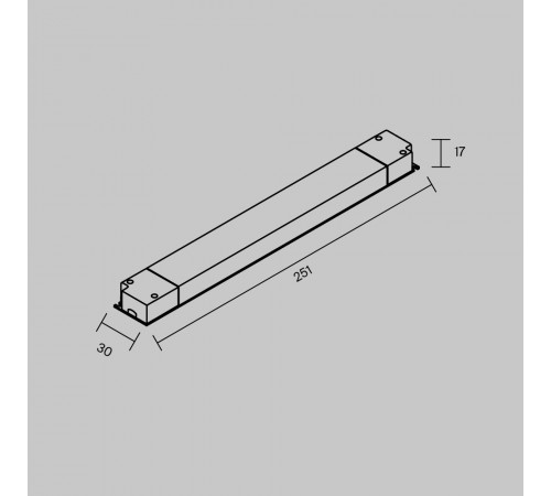 Источник напряжения Maytoni Led Strip PSL004 24В 75Вт IP20 821034
