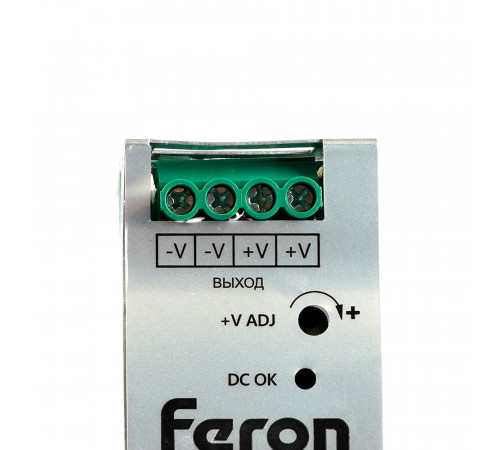 Трансформатор электронный на DIN-рейку Feron LB008 150W 24V IP20 52136