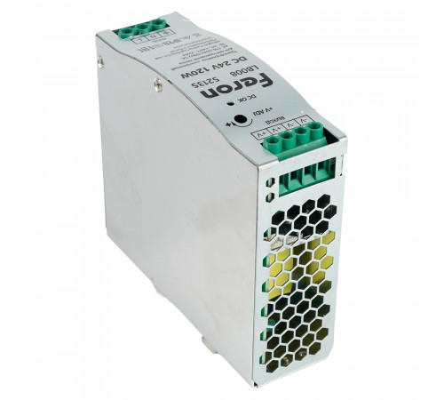 Трансформатор электронный на DIN-рейку Feron LB008 120W 24V IP20 52135