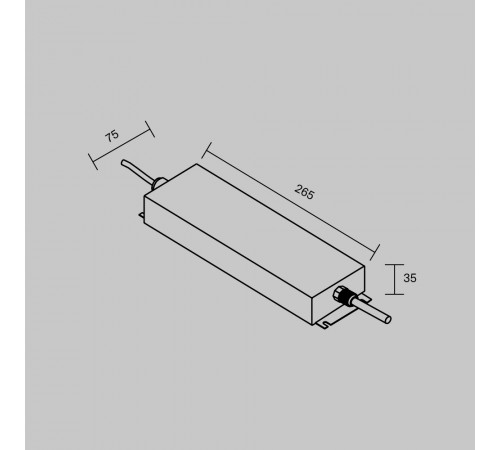 Блок питания Maytoni Led Strip PSL008 24В 300Вт IP67 822007