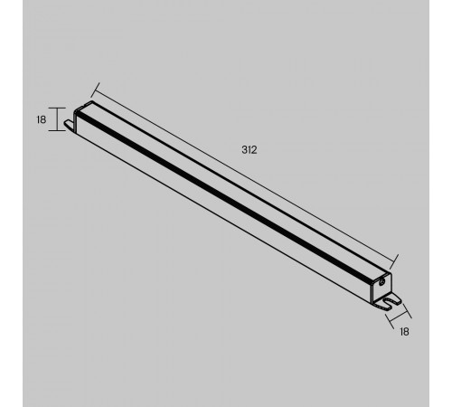 Блок питания Maytoni Led Strip 811018 Блок питания Maytoni Led Strip 811018