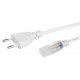 Источник питания для светодиодной ленты 220V Эра LS-power cord-220-3528 Б0004967