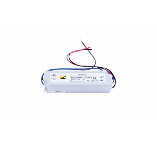 Блок питания SWG LV-50-12 50Вт DC12В 4А IP67 00000000101