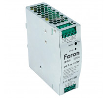 Трансформатор электронный на DIN-рейку Feron LB008 150W 24V IP20 52136