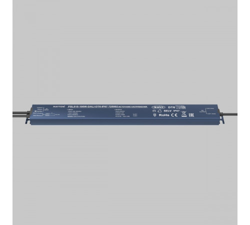 Источник напряжения Maytoni Dali 100Вт DC24В IP67 725002 Источник напряжения Maytoni Dali 100Вт DC24В IP67 725002