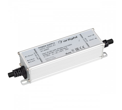 Блок питания Arlight ARPV-48060-A1 (48V, 1.25A, 60W) 055095 Блок питания Arlight ARPV-48060-A1 (48V, 1.25A, 60W) 055095
