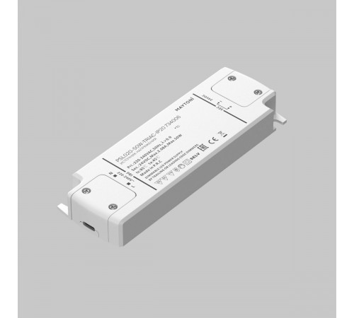 Источник напряжения Maytoni Triac 50Вт DC24В IP20 734006 Источник напряжения Maytoni Triac 50Вт DC24В IP20 734006