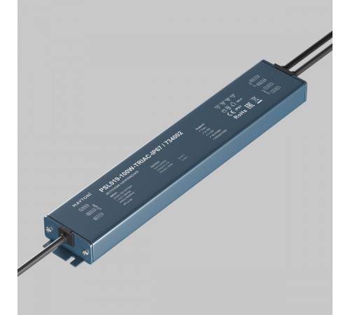 Источник напряжения Maytoni Triac 100Вт DC24В IP67 734002 Источник напряжения Maytoni Triac 100Вт DC24В IP67 734002