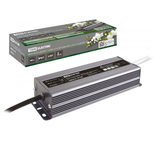 Блок питания TDM Electric 60Вт DC12В 5A IP67 SQ0331-0138