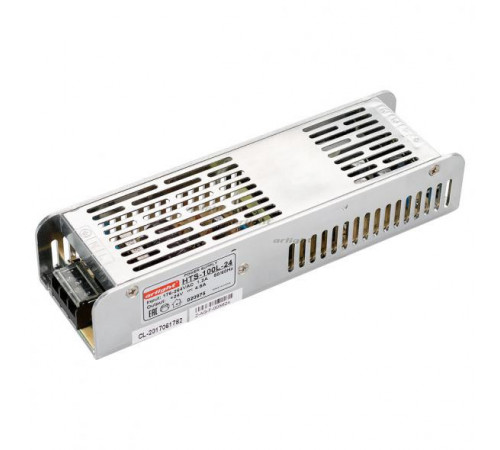 Блок питания Arlight HTS-100L-24 (24V, 4.5A, 100W) 020975