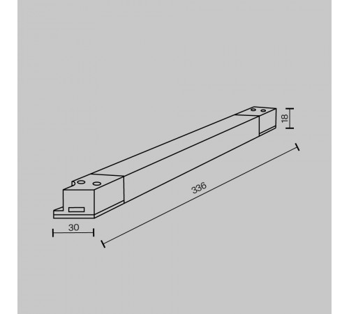 Источник напряжения Maytoni Triac 100Вт DC24В IP20 734010 Источник напряжения Maytoni Triac 100Вт DC24В IP20 734010