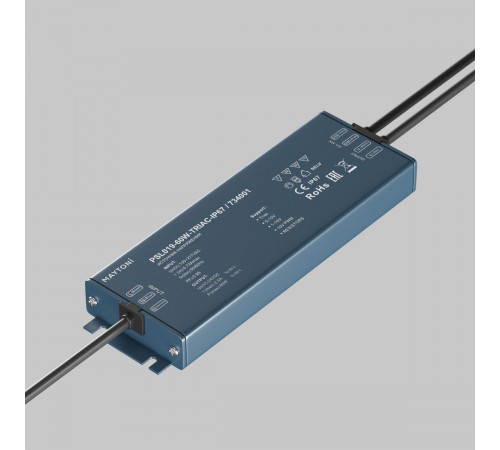 Источник напряжения Maytoni Triac 60Вт DC24В IP67 734001 Источник напряжения Maytoni Triac 60Вт DC24В IP67 734001