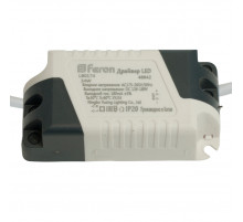 Трансформатор Feron LB0174 34Вт DC126-189В 0.28А IP20 48842