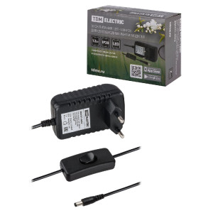 Блок питания TDM Electric 12Вт DC12В 1A IP20 SQ0331-0052