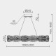 Подвесная люстра Modelux ML.6068.1080 CP