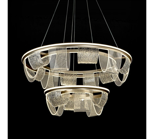 Подвесная люстра LED4U L7706-800-460 GD