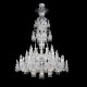 Подвесная люстра Crystal Lux VERSAILLES SP93 CHROME