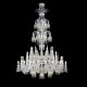 Подвесная люстра Crystal Lux VERSAILLES SP93 CHROME