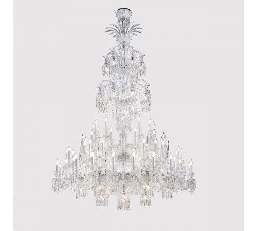 Подвесная люстра Crystal Lux VERSAILLES SP93 CHROME
