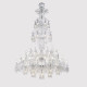 Подвесная люстра Crystal Lux VERSAILLES SP93 CHROME