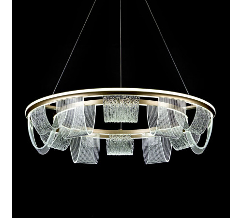 Подвесная люстра LED4U L7706-800 GD