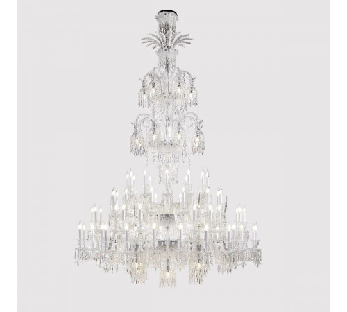 Подвесная люстра Crystal Lux VERSAILLES SP93 CHROME