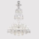 Подвесная люстра Crystal Lux VERSAILLES SP93 CHROME