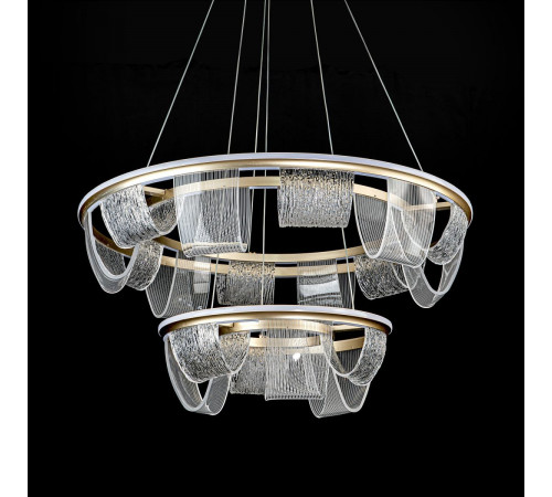 Подвесная люстра LED4U L7706-800-460 GD