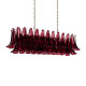 Подвесная люстра Loft IT Lilou 10600/1200R Burgundy