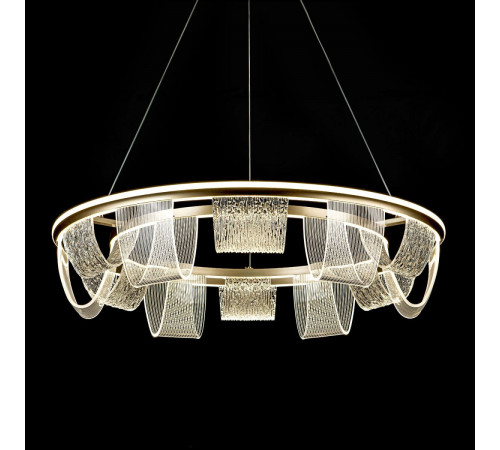 Подвесная люстра LED4U L7706-800 GD