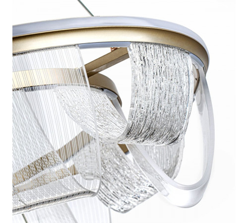 Подвесная люстра LED4U L7706-800-460 GD