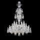 Подвесная люстра Crystal Lux VERSAILLES SP93 CHROME