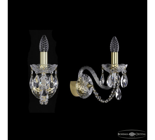 Бра Bohemia Ivele Crystal 1402B/1/160 G Бра Bohemia Ivele Crystal 1402B/1/160 G