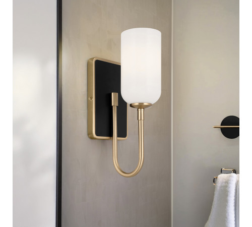 Бра для ванных комнат Kichler KL-SOLIA-1W-CPZB