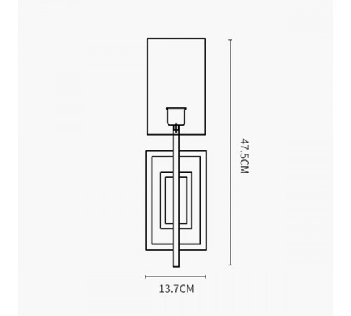 Бра ImperiumLoft Stenen 208799-23 Бра ImperiumLoft Stenen 208799-23